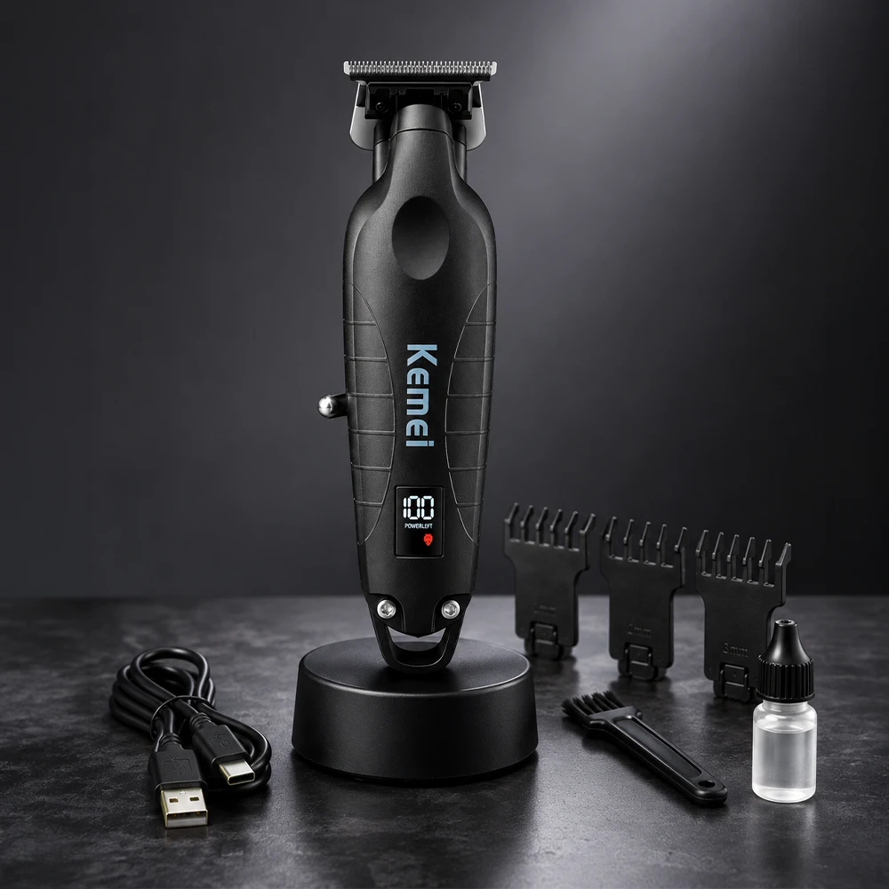 Trimmer Máquina Patillera Kemei 6000 RPM
