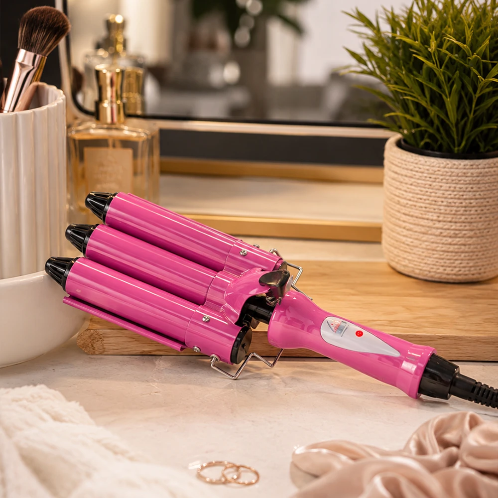 Rizadora de Cabello 3 Tubos